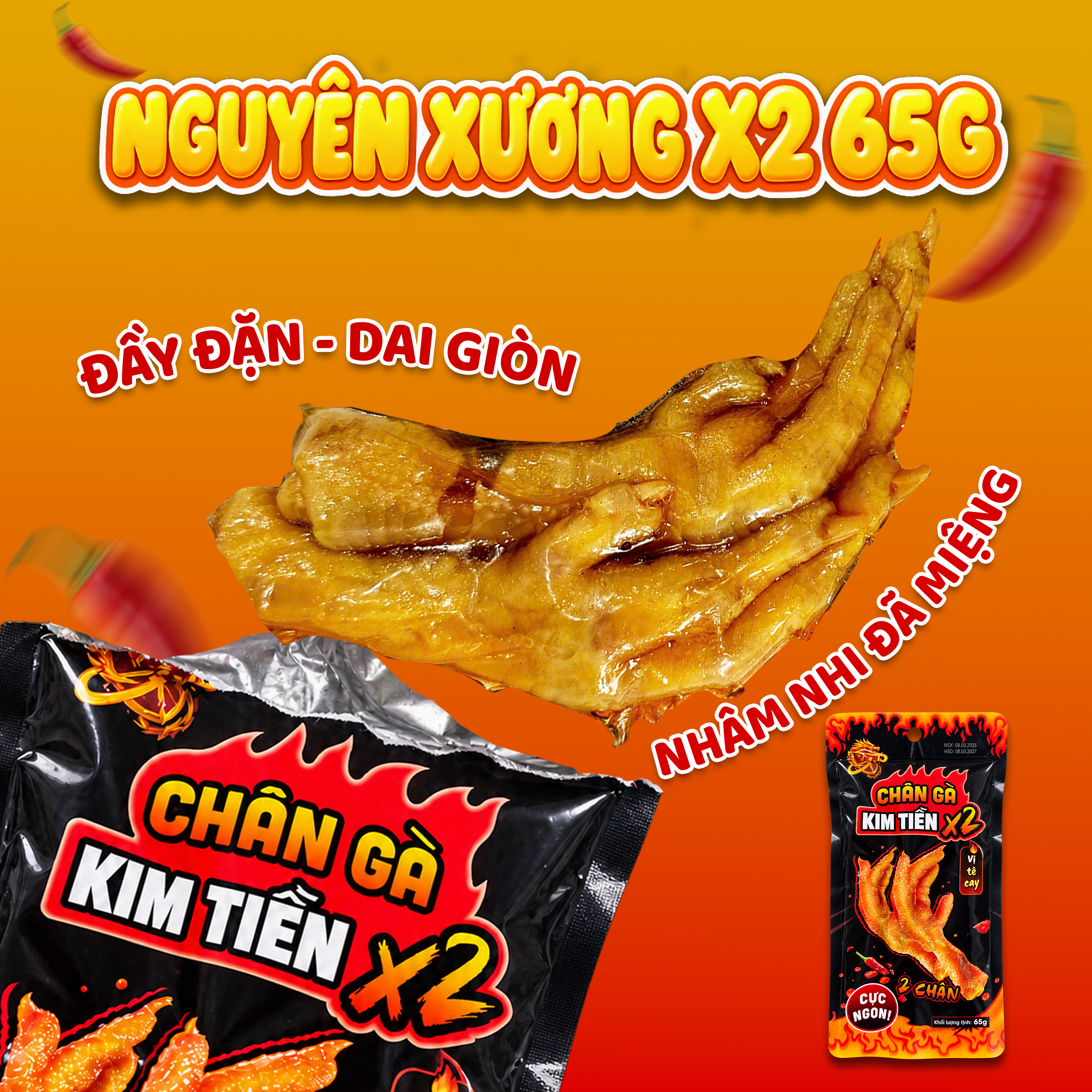 Nguyên xương X2 65g